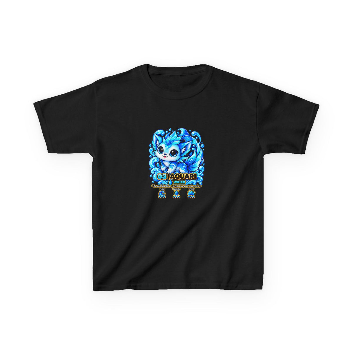 Aquari #03 — Water | Kawaii T-Shirt