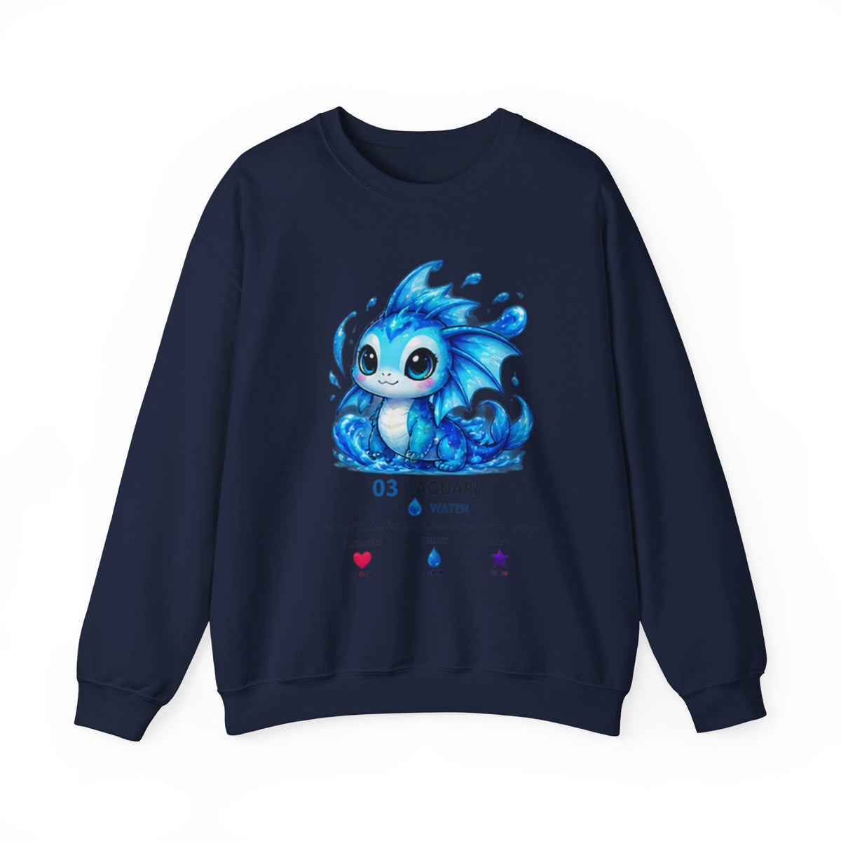 Aquari #03 — Water | Kawaii Sweatshirt