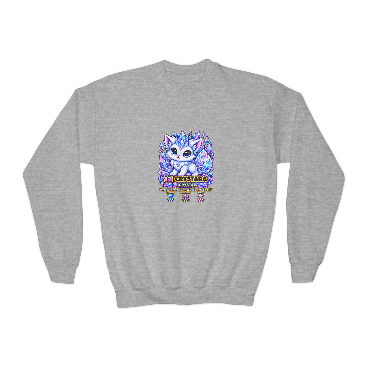 Crystara #12 — Crystal | Kawaii Sweatshirt