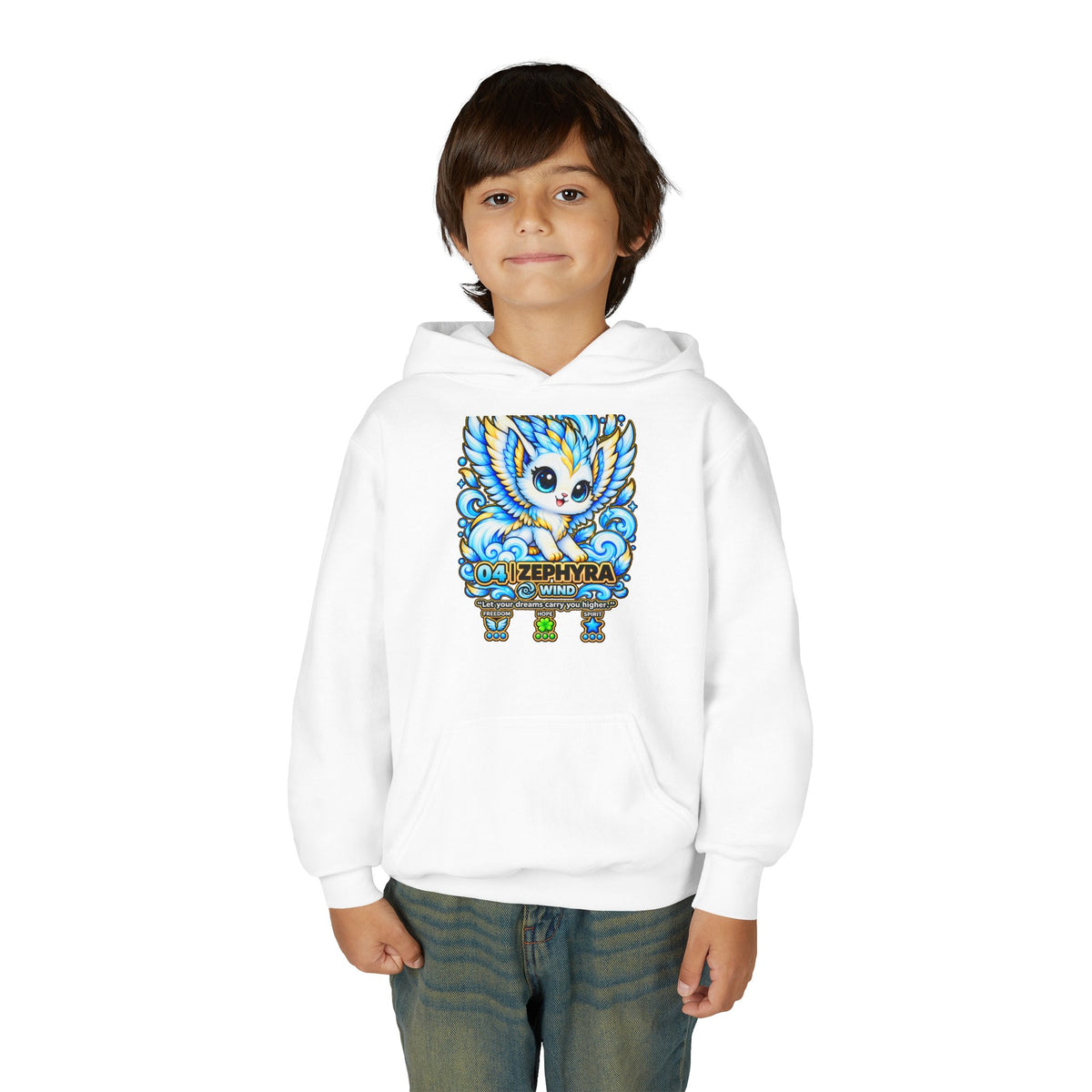 Zephyra #04 — Wind | Kawaii Hoodie