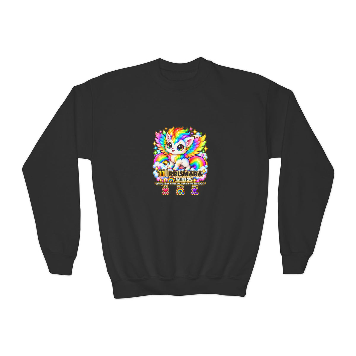 Prismara #11 — Rainbow | Kawaii Sweatshirt