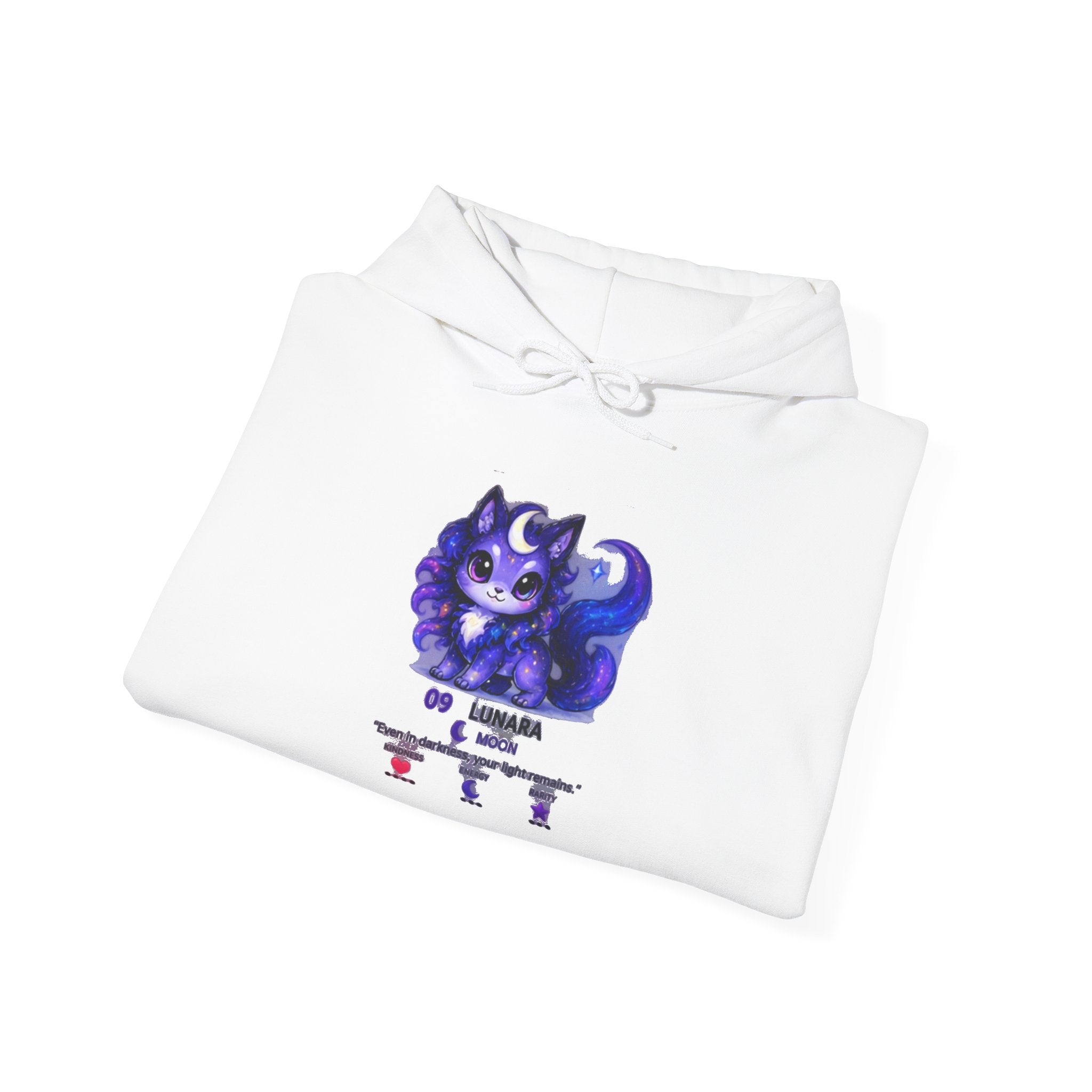 Lunara #09 — Moon | Kawaii Hoodie