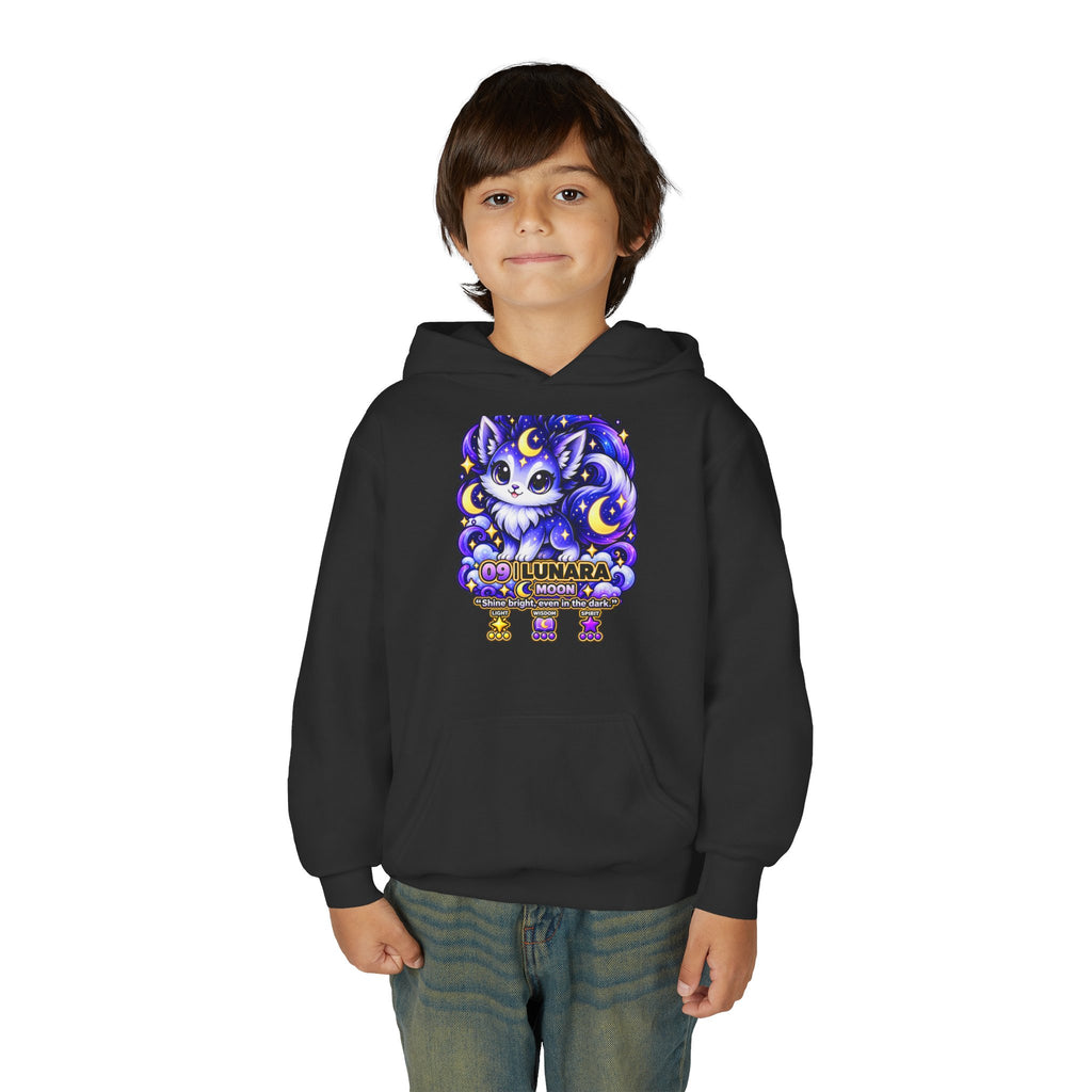 Lunara #09 — Moon | Kawaii Hoodie