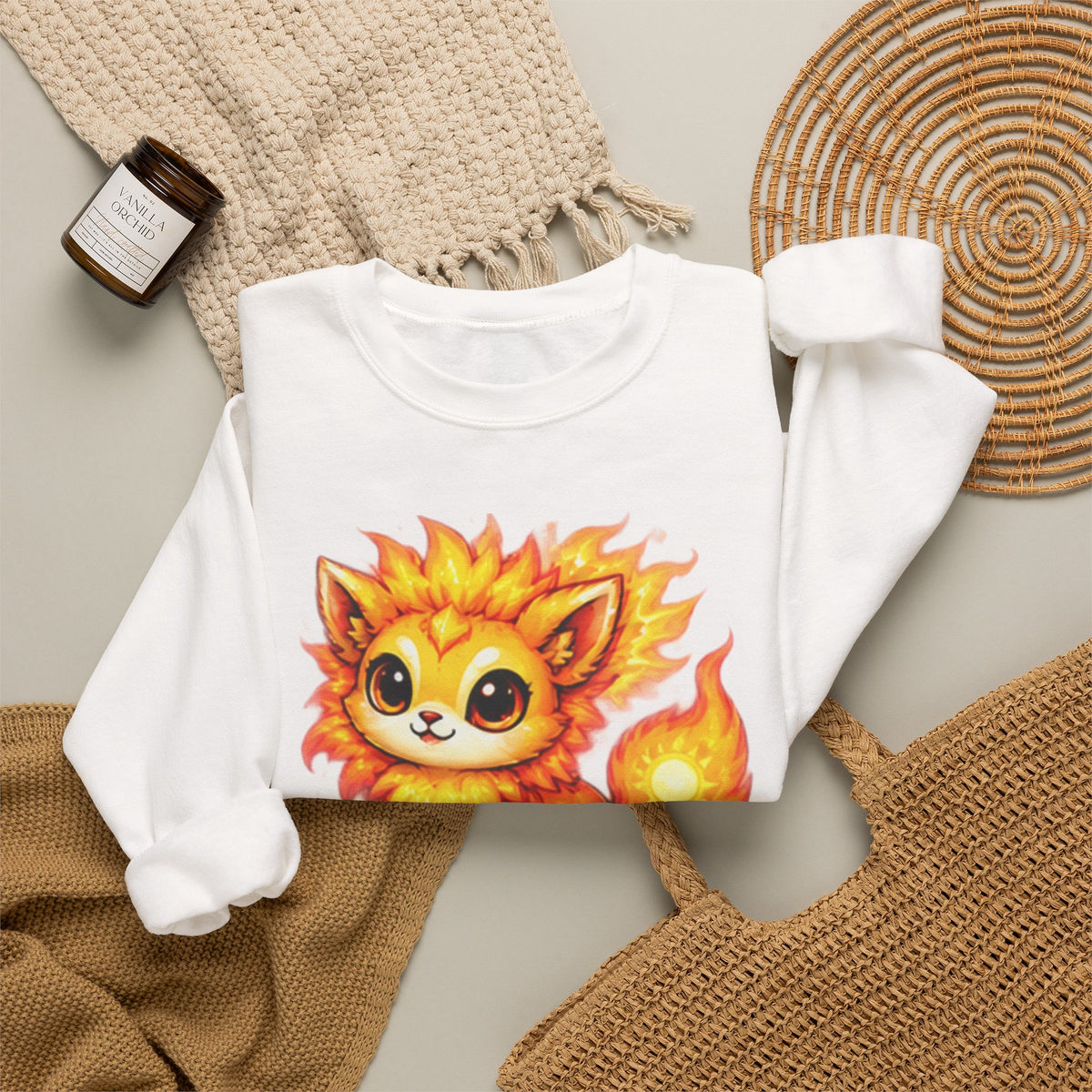 Solari #08 — Sun | Kawaii Sweatshirt
