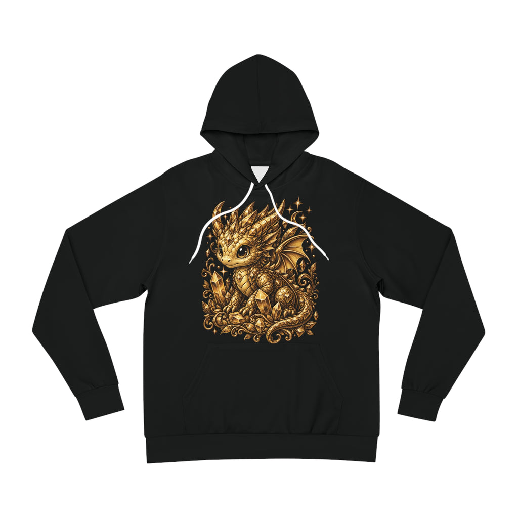 Crystara #12 — Crystal | Black & Gold Collector’s Edition AOP Hoodie