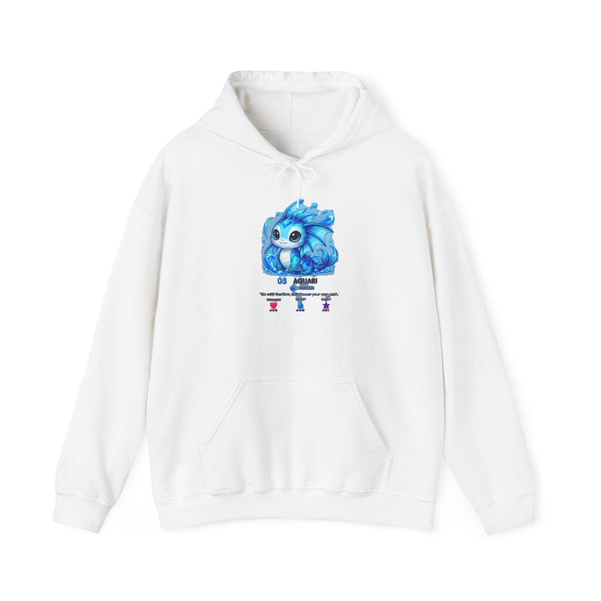 Aquari #03 — Water | Kawaii Hoodie