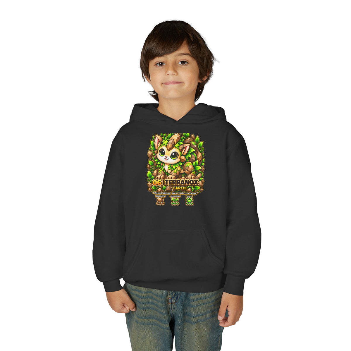 Terranox #06 — Earth | Kawaii Hoodie