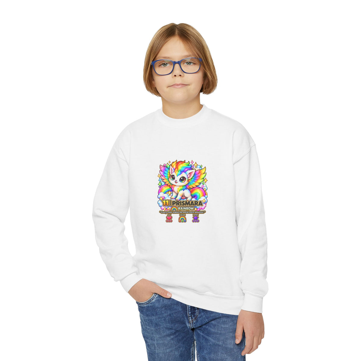 Prismara #11 — Rainbow | Kawaii Sweatshirt