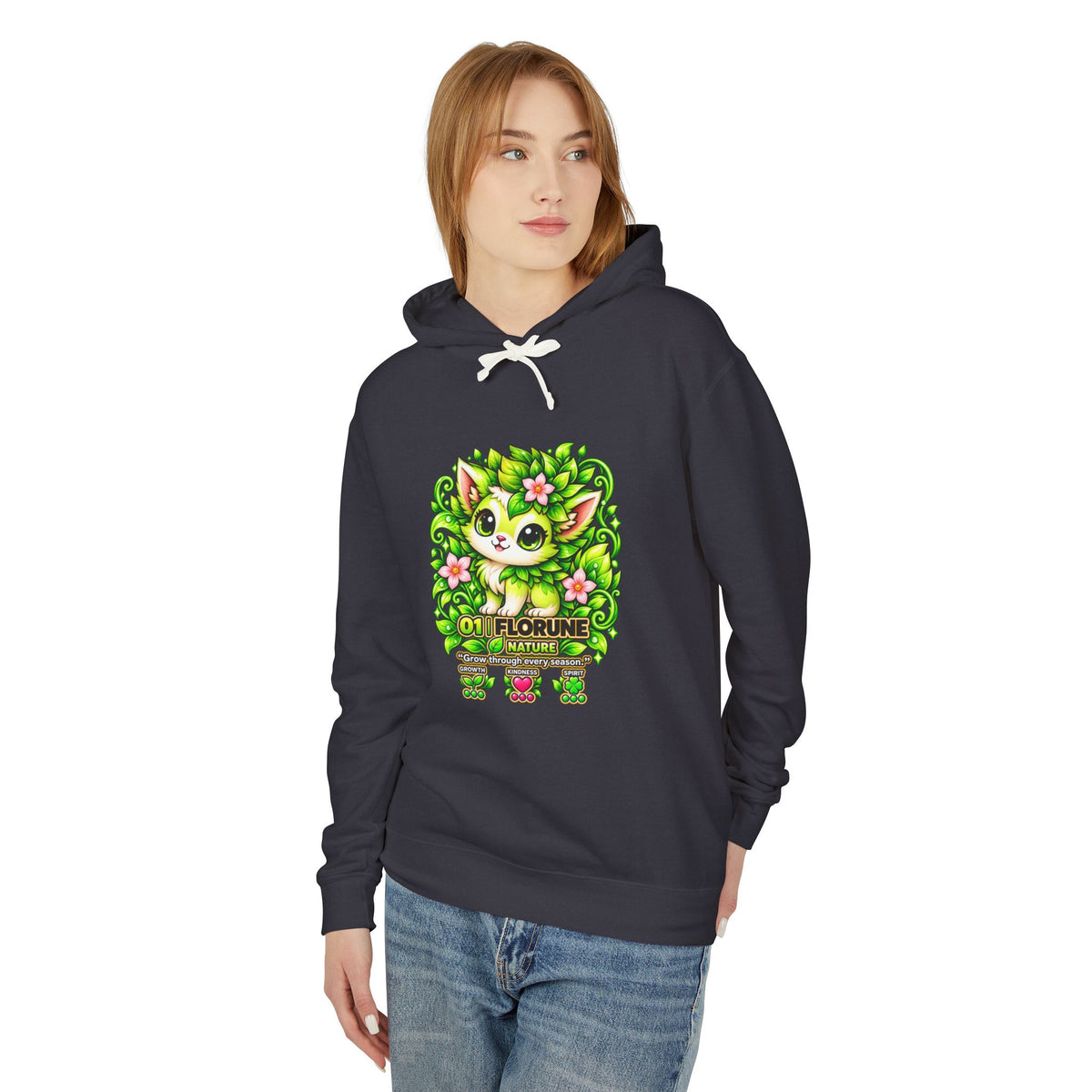 Florune #01 — Plant | Kawaii Hoodie