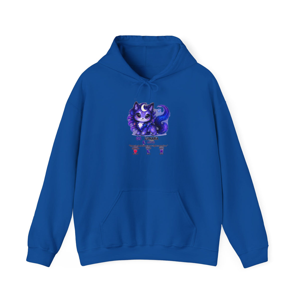 Lunara #09 — Moon | Kawaii Hoodie
