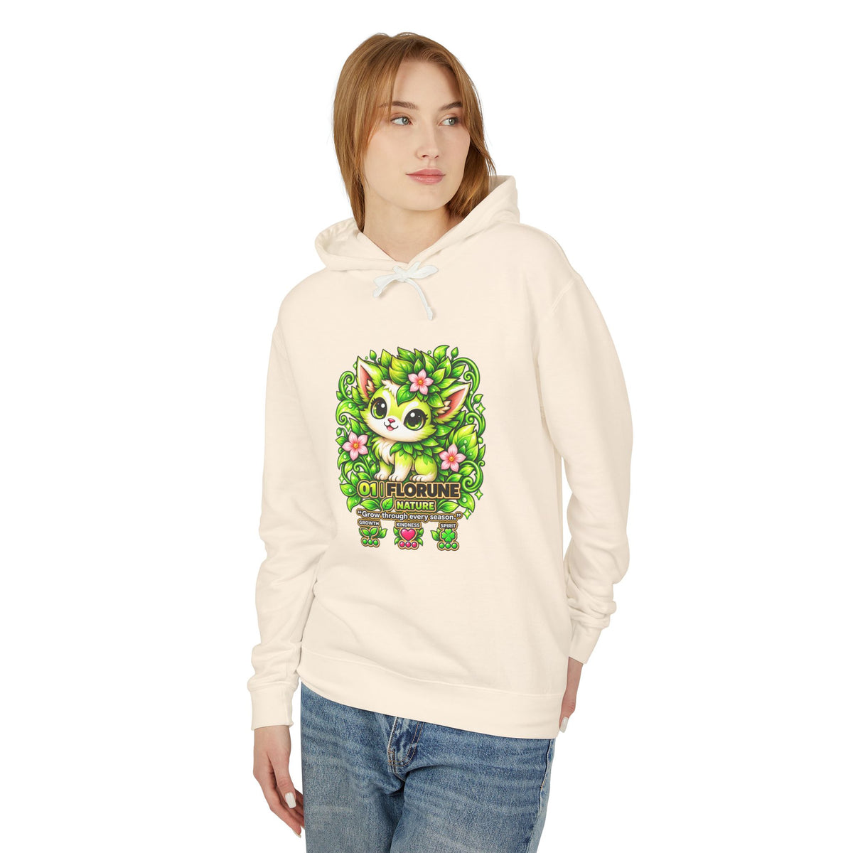 Florune #01 — Plant | Kawaii Hoodie