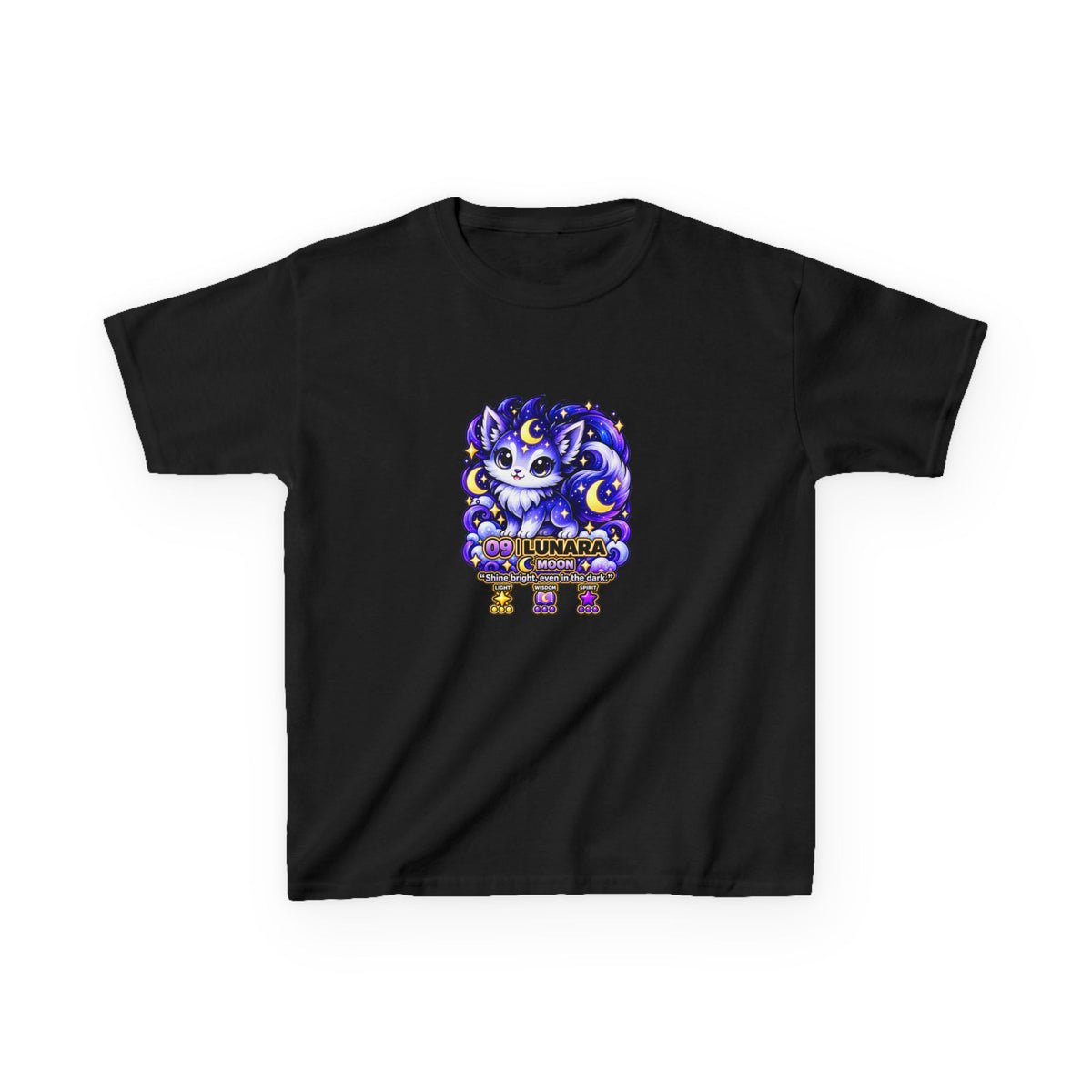 Lunara #09 — Moon | Kawaii T-Shirt