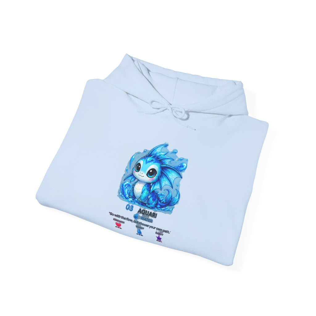 Aquari #03 — Water | Kawaii Hoodie
