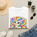 Rainbow Prismara Cute Kitty T‑Shirt