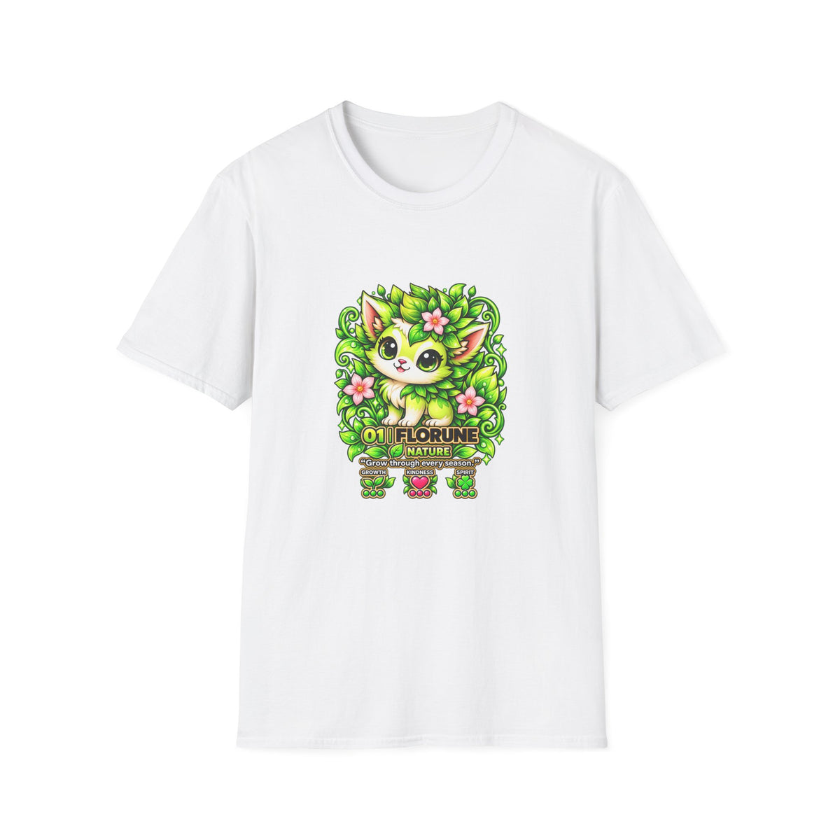 Florune #01 — Plant | Kawaii T-Shirt