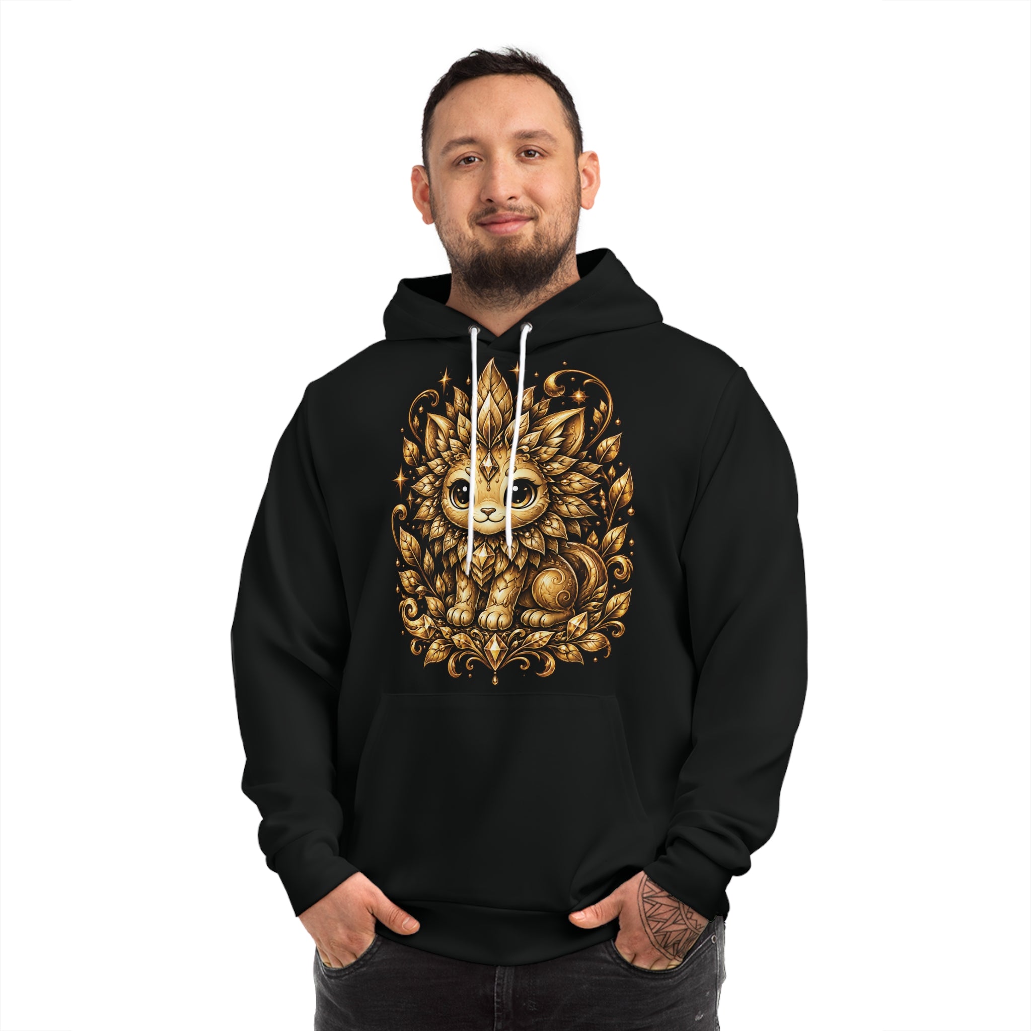 Florune #01 — Nature | Black & Gold Collector’s Edition AOP Hoodie