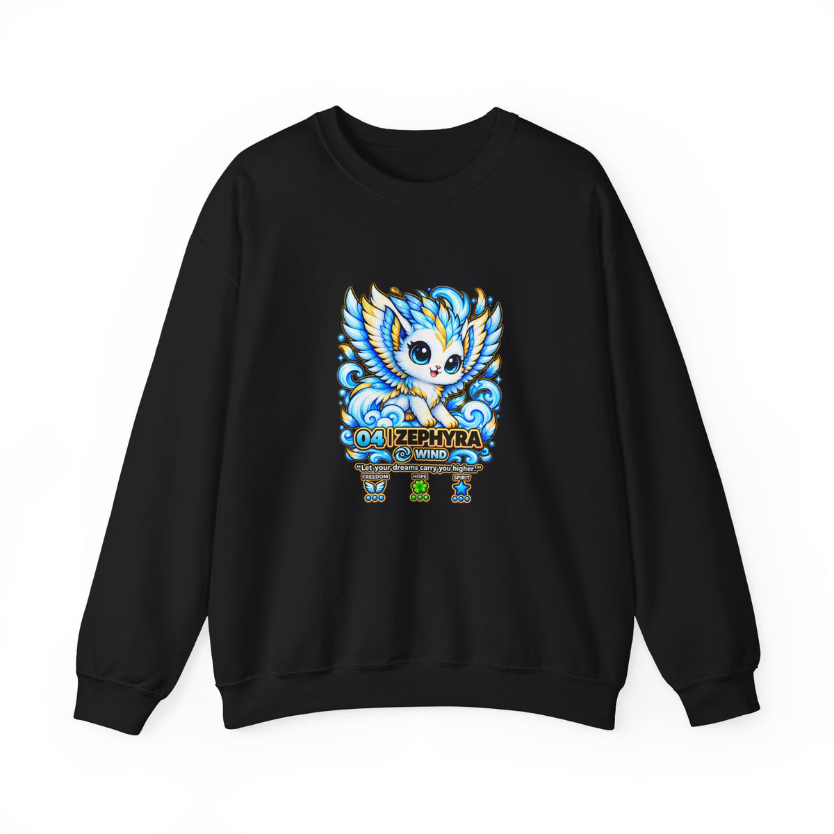 Zephyra #04 — Wind | Kawaii Sweatshirt