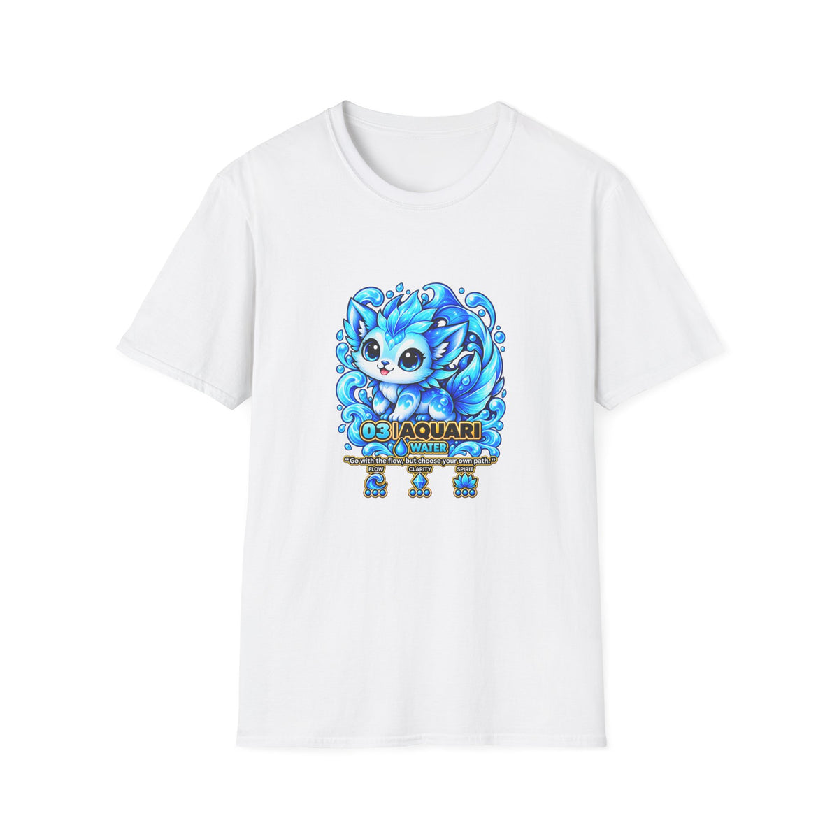 Aquari #03 — Water | Kawaii T-Shirt