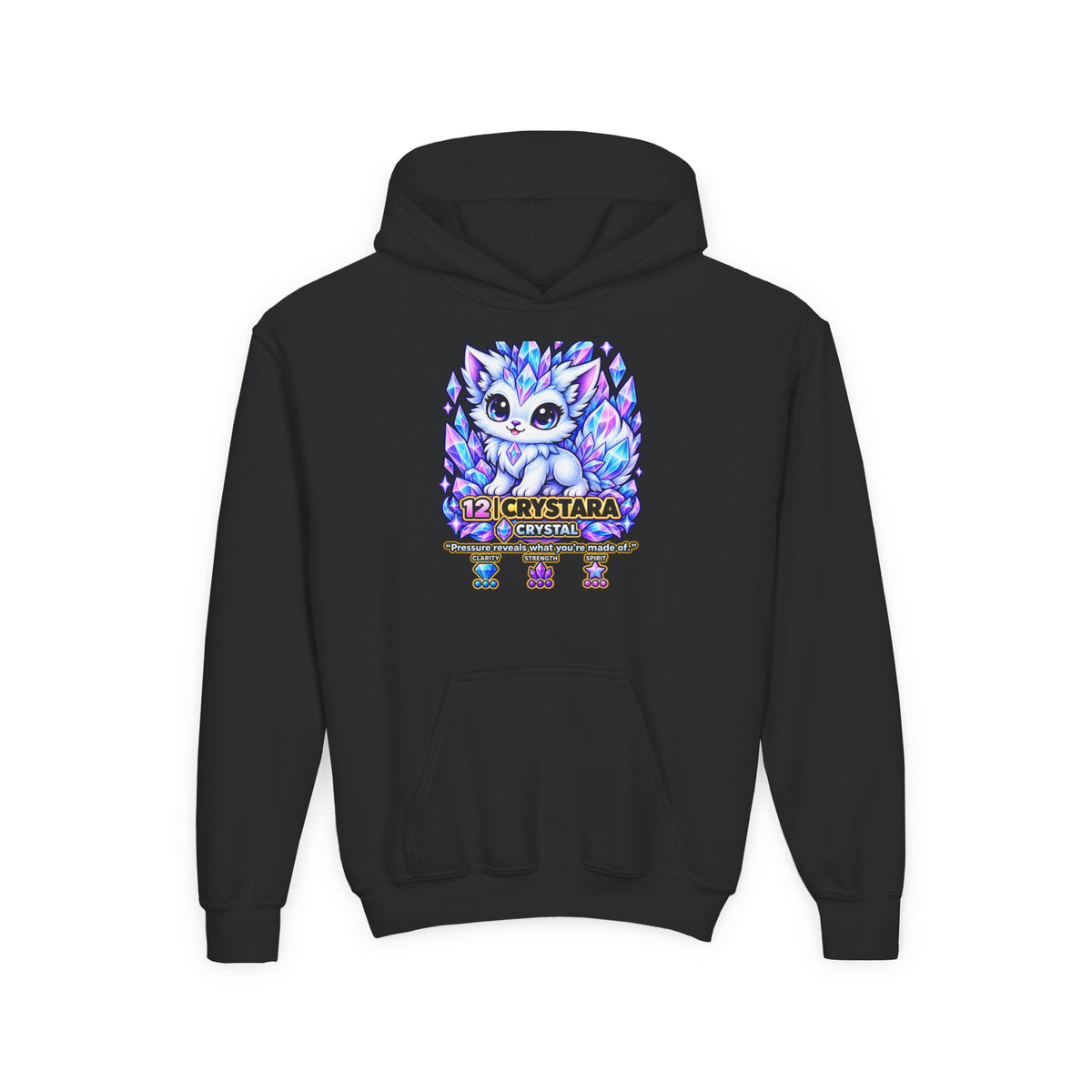 Crystara #12 — Crystal | Kawaii Hoodie