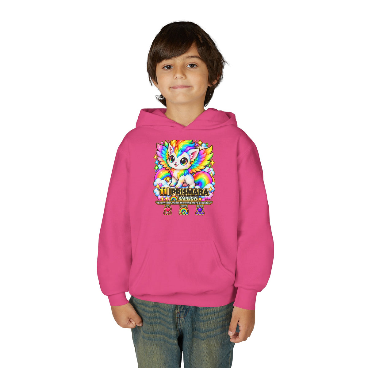 Prismara #11 — Rainbow | Kawaii Hoodie