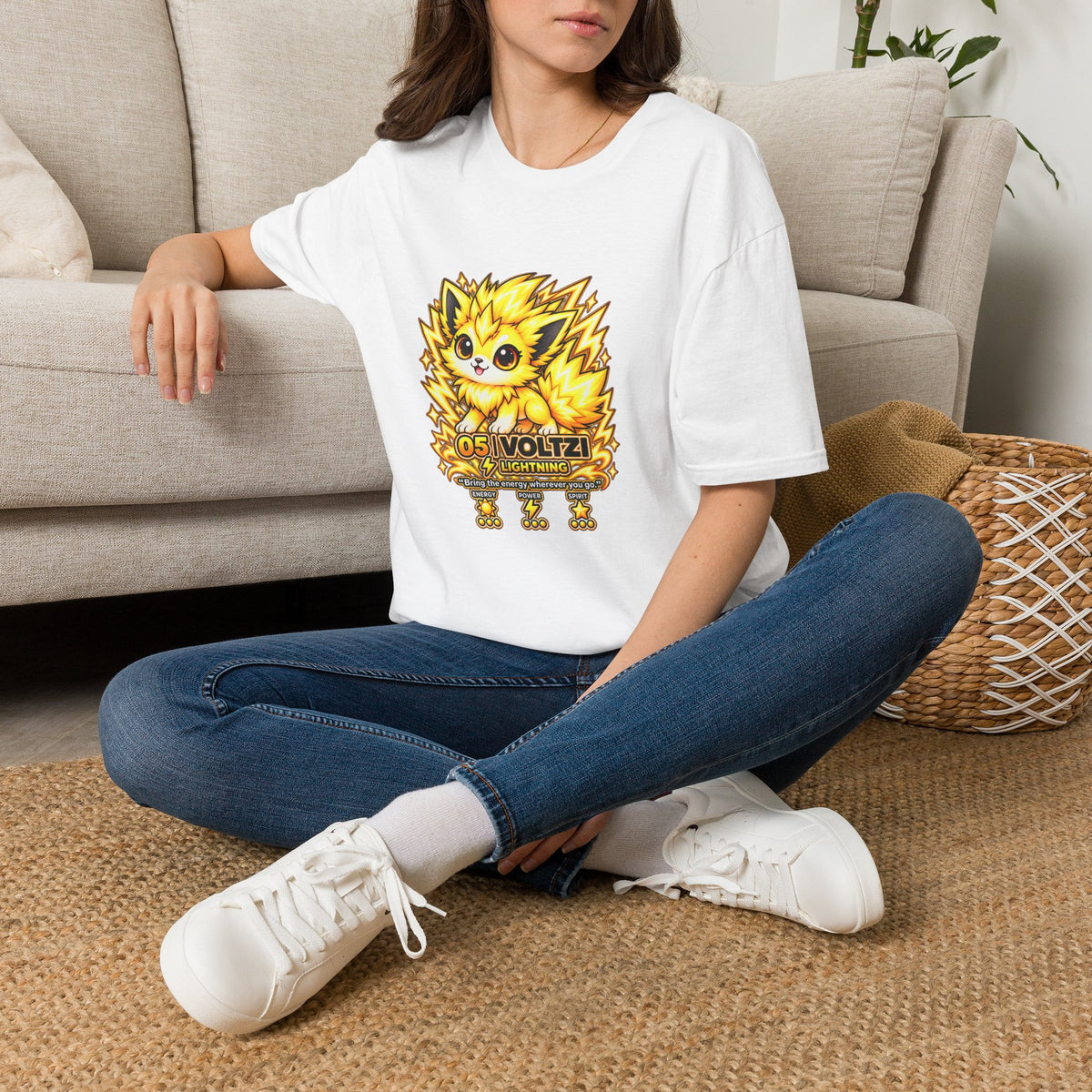 Voltzi #05 — Lightning | Kawaii T-Shirt