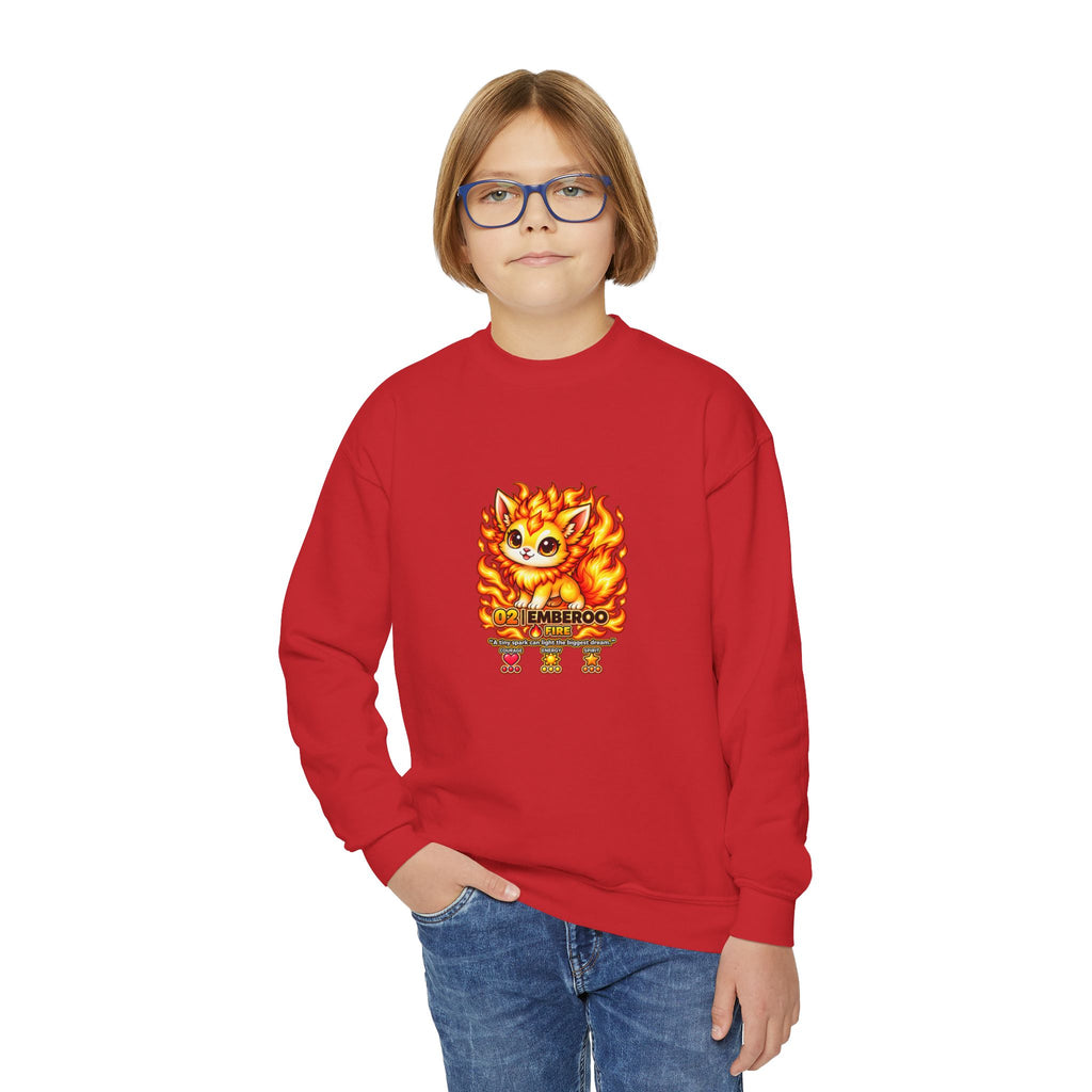 Emberoo #02 — Fire | Kawaii Sweatshirt