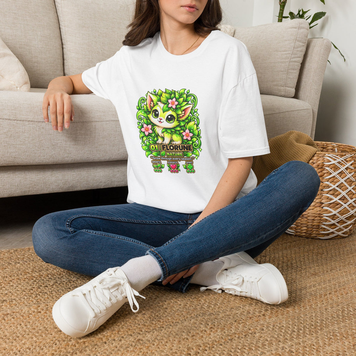 Florune #01 — Plant | Kawaii T-Shirt