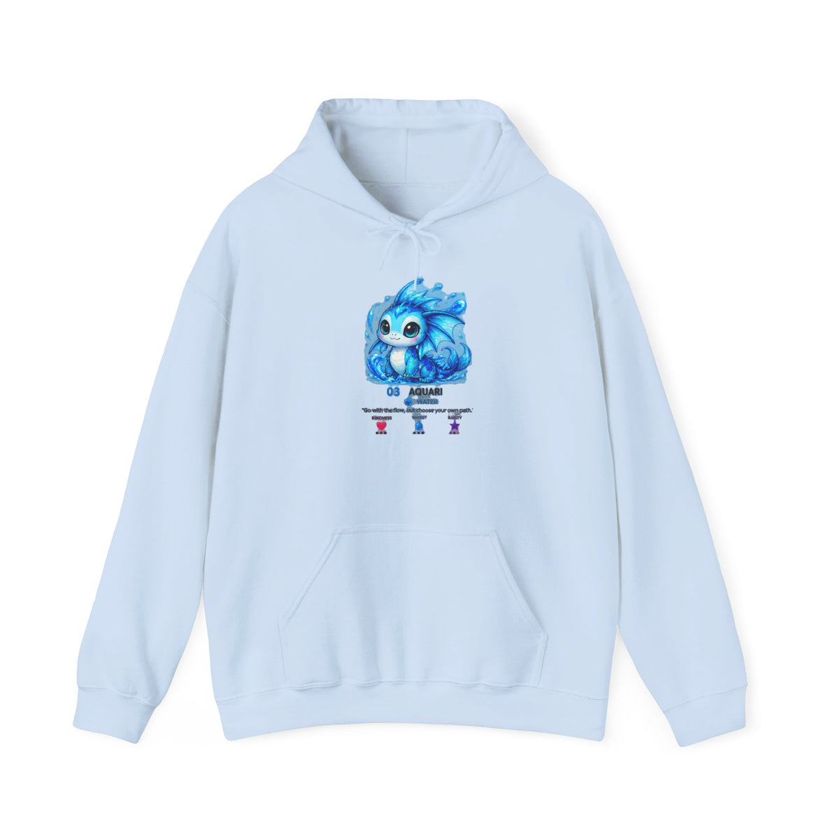 Aquari #03 — Water | Kawaii Hoodie