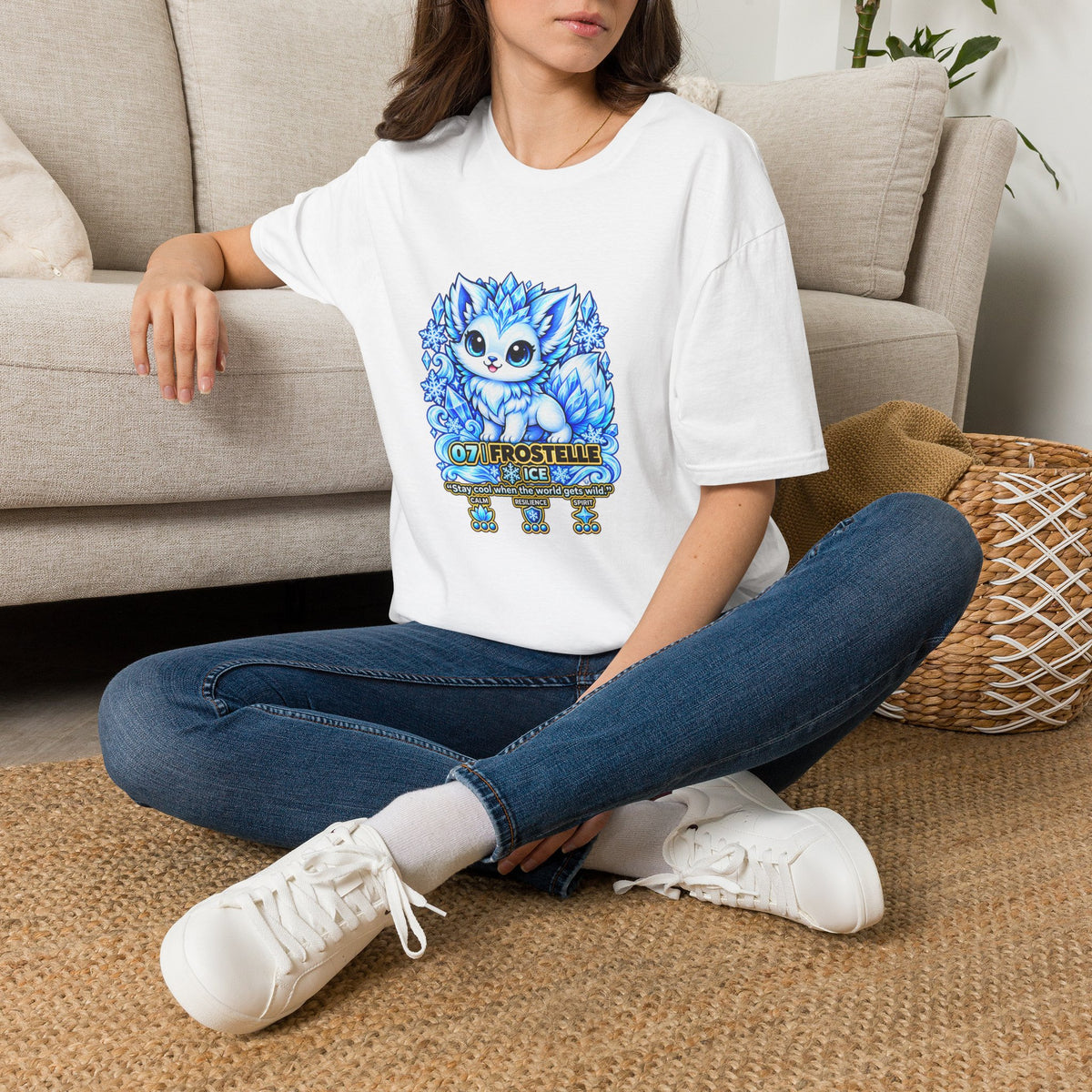 Frostelle #07 — Ice | Kawaii T-Shirt