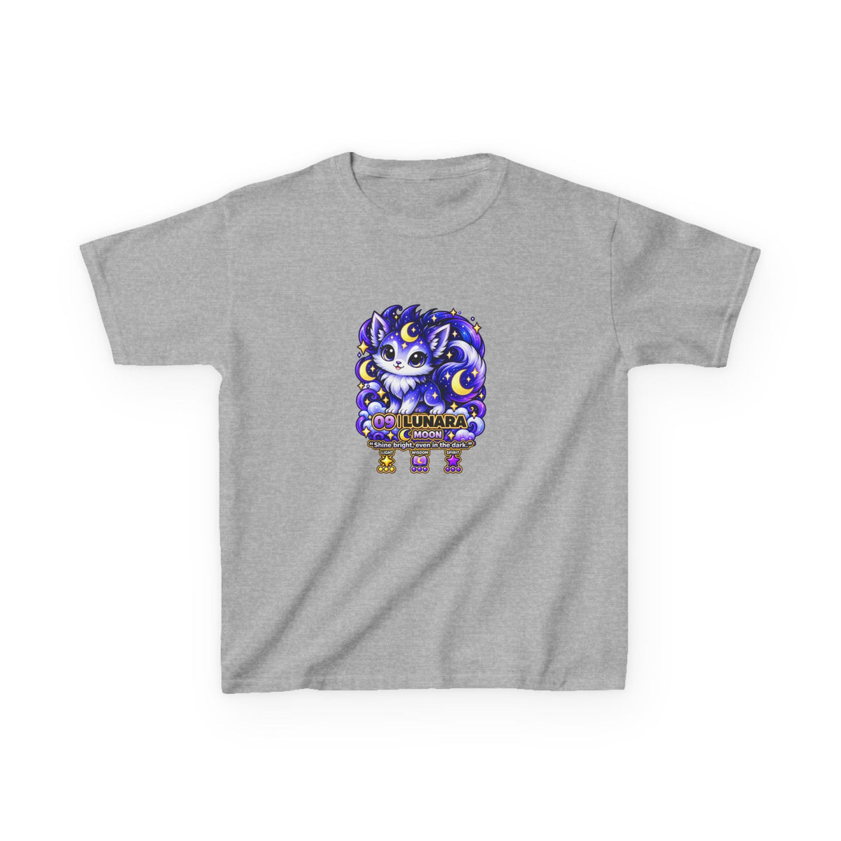 Lunara #09 — Moon | Kawaii T-Shirt