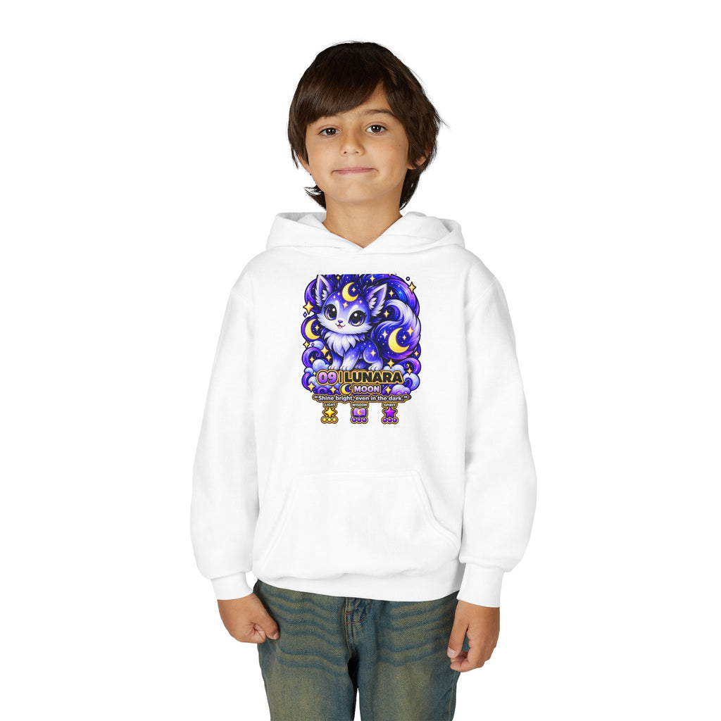 Lunara #09 — Moon | Kawaii Hoodie