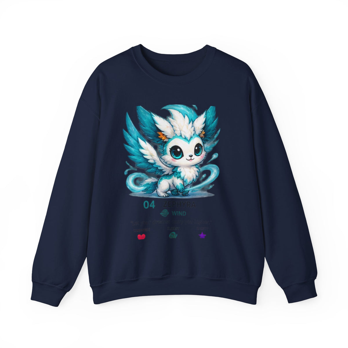 Zephyra #04 — Wind | Kawaii Sweatshirt