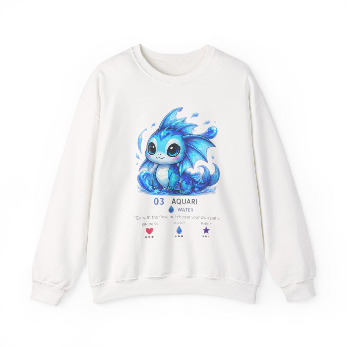 Aquari #03 — Water | Kawaii Sweatshirt