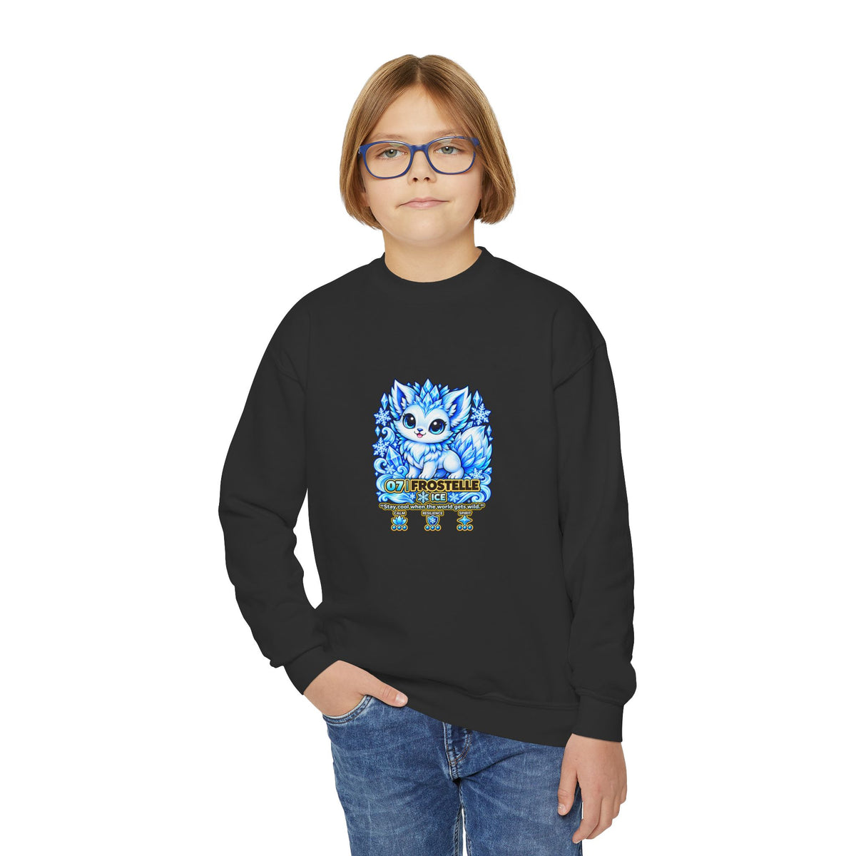 Frostelle #07 — Ice | Kawaii Sweatshirt