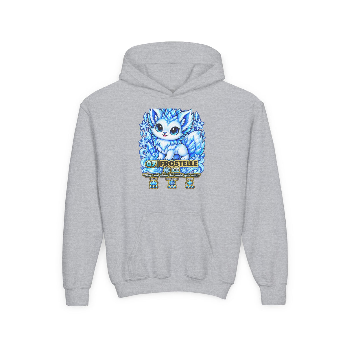 Frostelle #07 — Ice | Kawaii Hoodie
