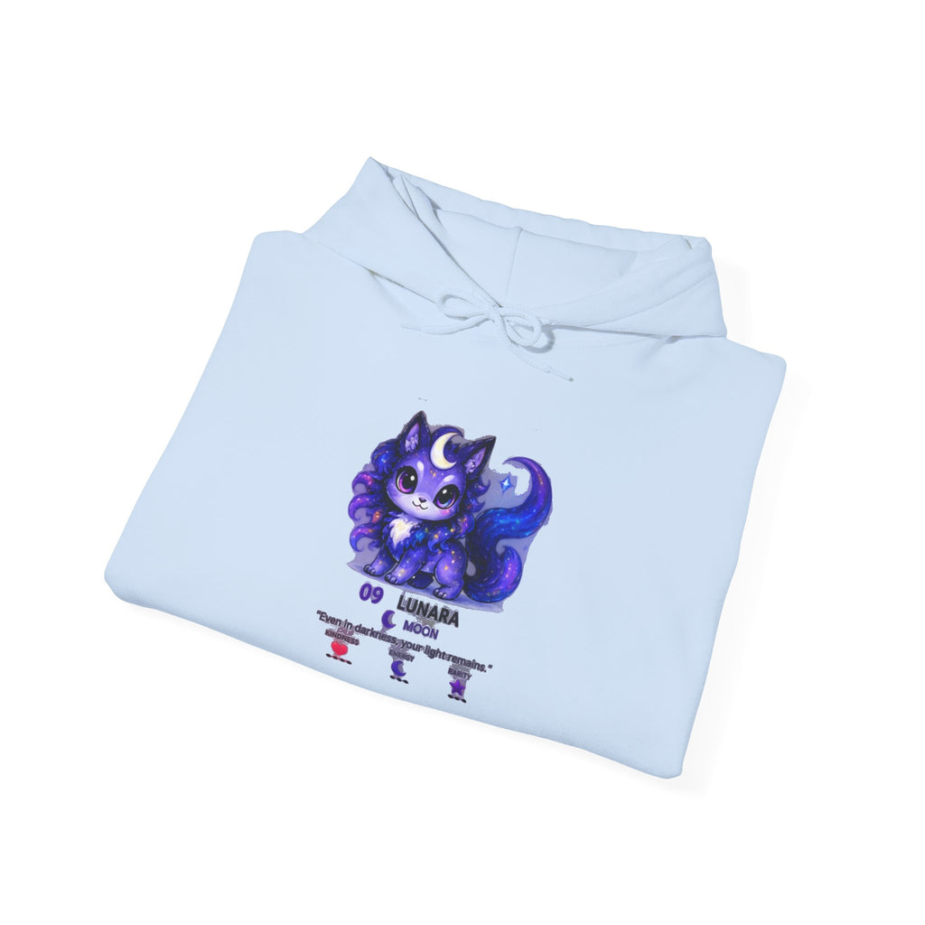Lunara #09 — Moon | Kawaii Hoodie