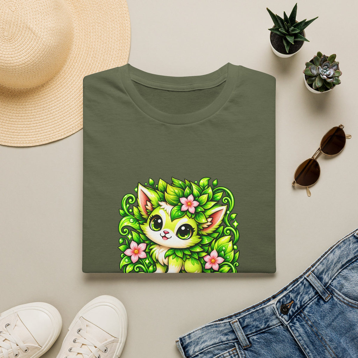 Florune #01 — Plant | Kawaii T-Shirt