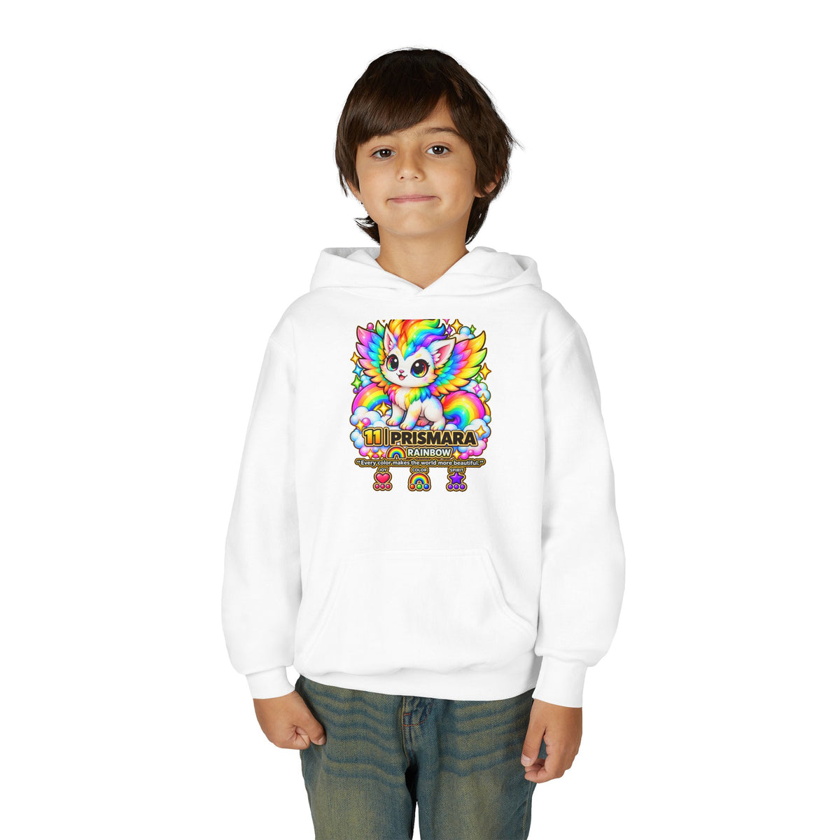 Prismara #11 — Rainbow | Kawaii Hoodie