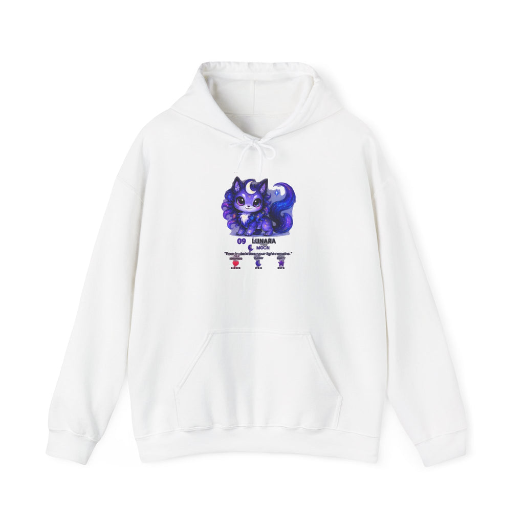 Lunara #09 — Moon | Kawaii Hoodie
