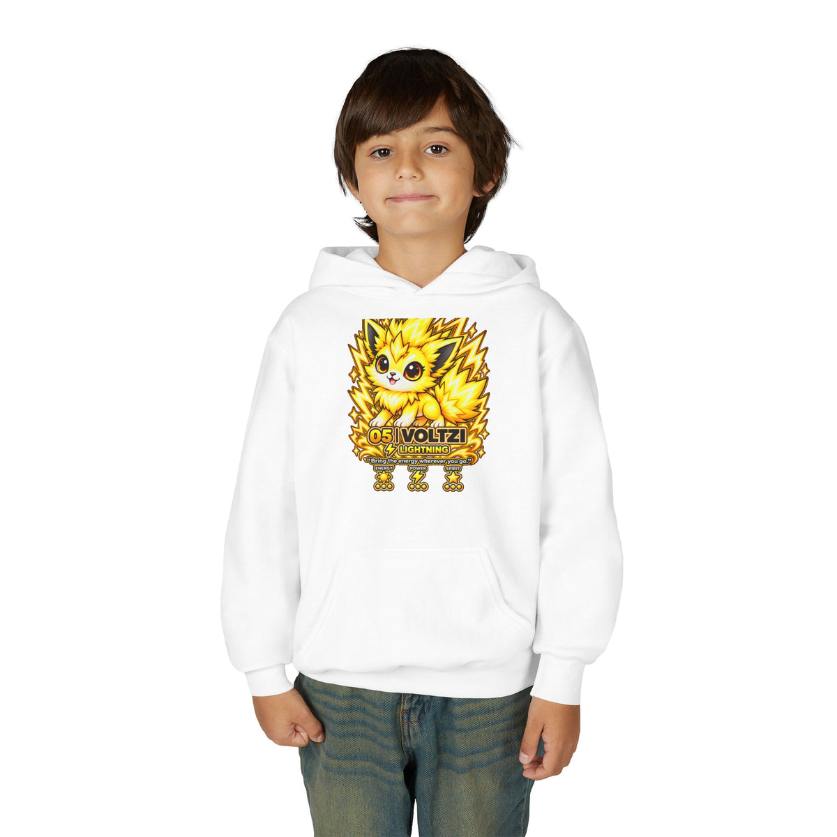 Voltzi #05 — Lightning | Kawaii Hoodie