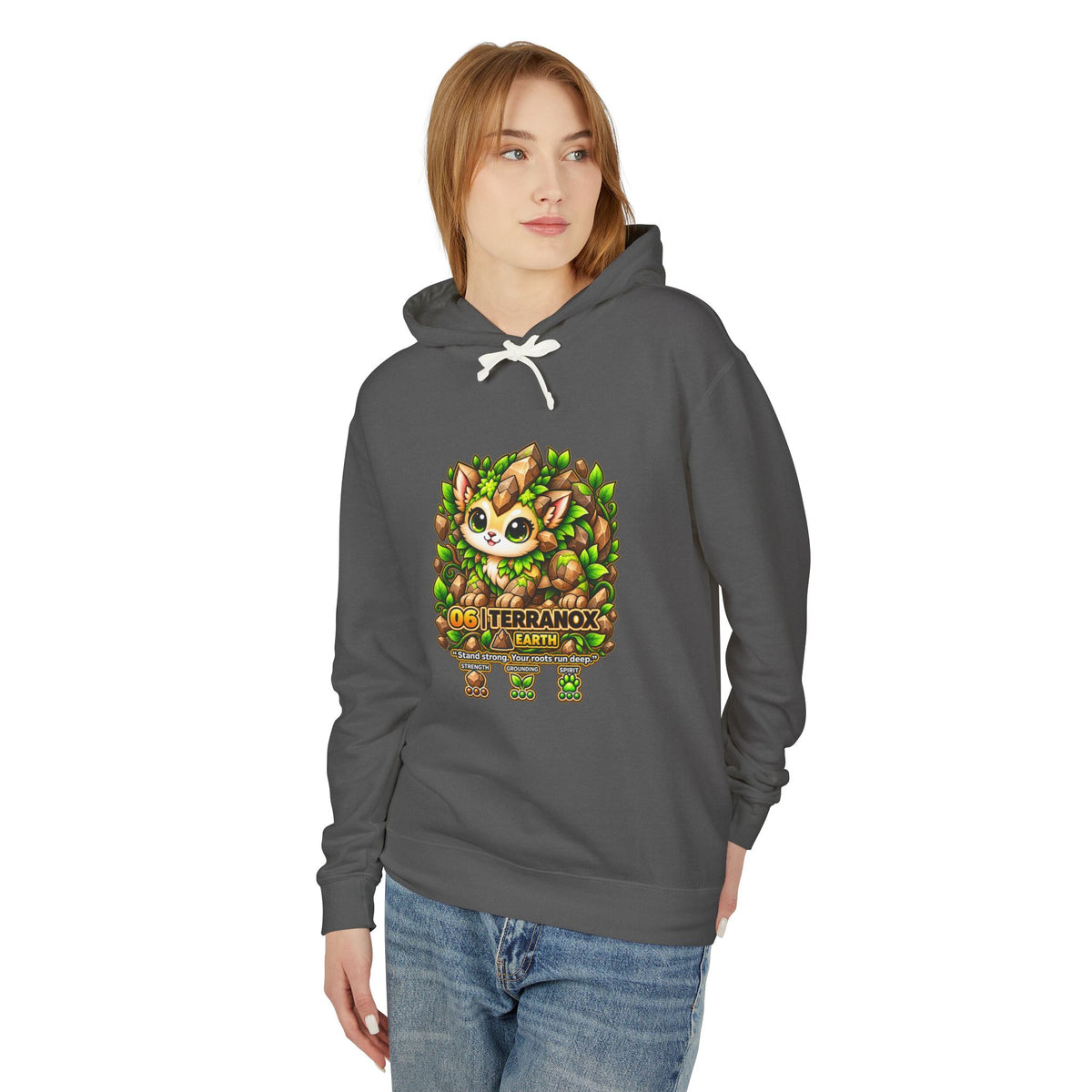 Terranox #06 — Earth | Kawaii Hoodie
