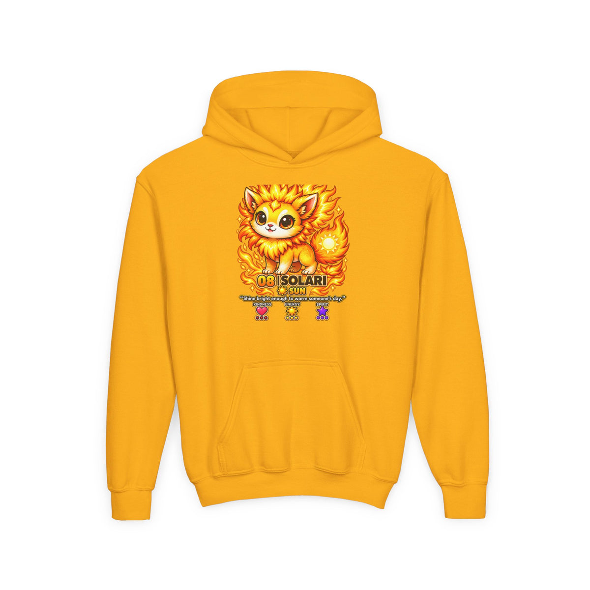 Solari #08 — Sun | Kawaii Hoodie