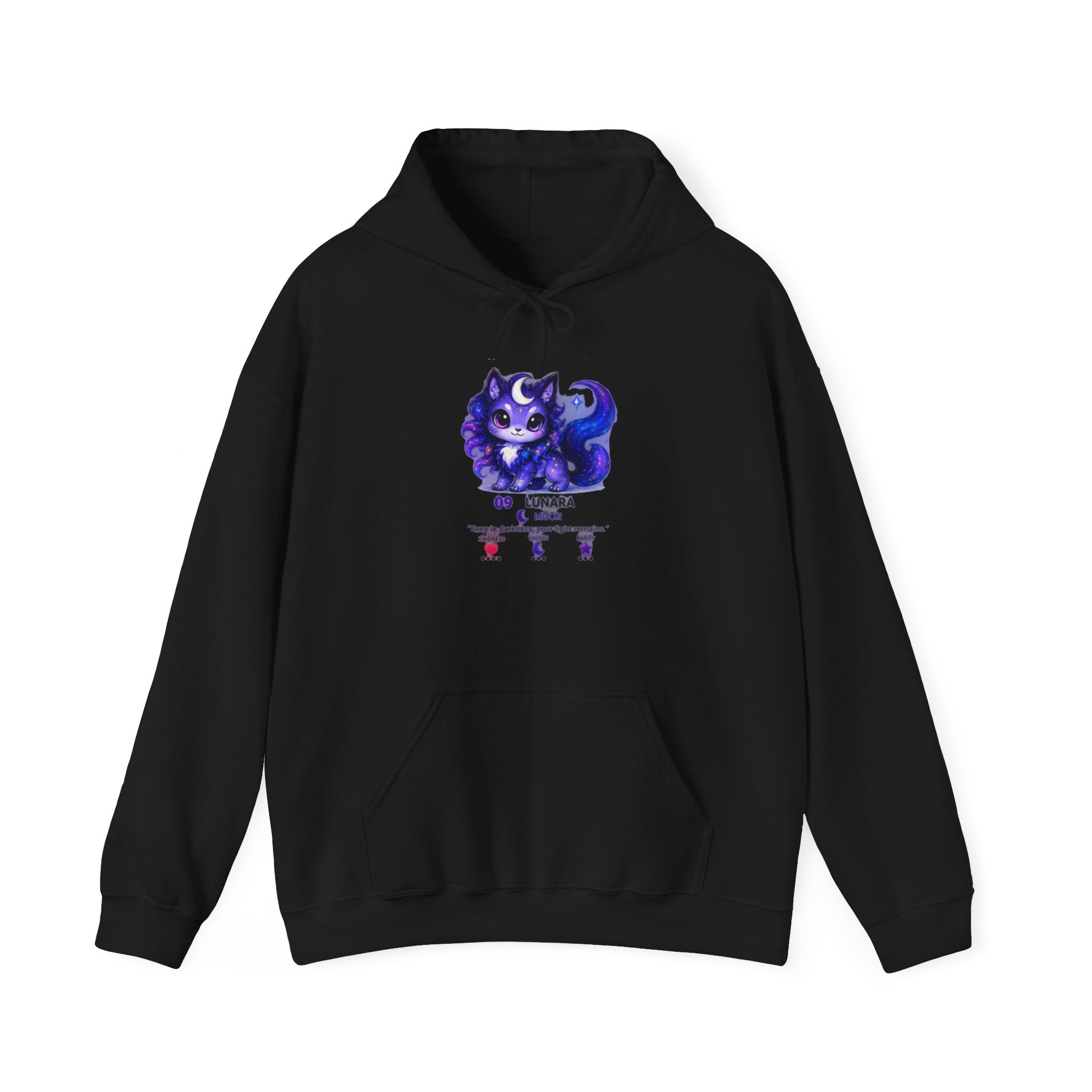 Lunara #09 — Moon | Kawaii Hoodie