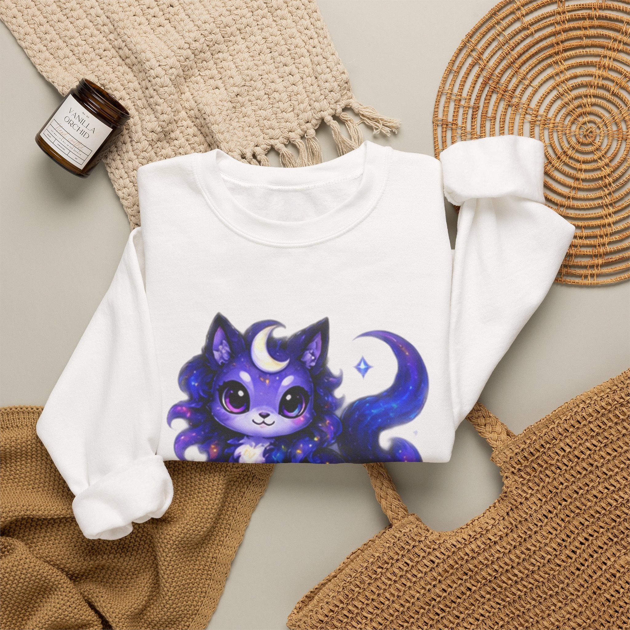 Lunara #09 — Moon | Kawaii Sweatshirt