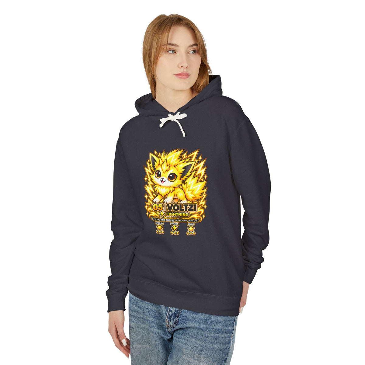 Voltzi #05 — Lightning | Kawaii Hoodie