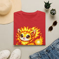 Sunfire Kitty T-Shirt — Cute Flame Fox Cat Graphic Tee