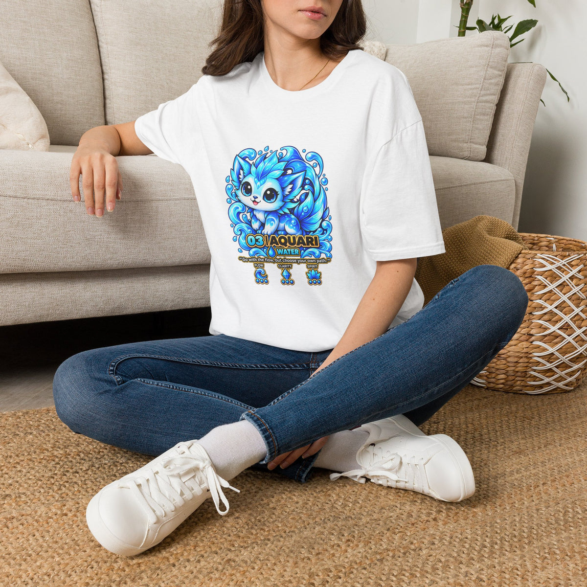 Aquari #03 — Water | Kawaii T-Shirt