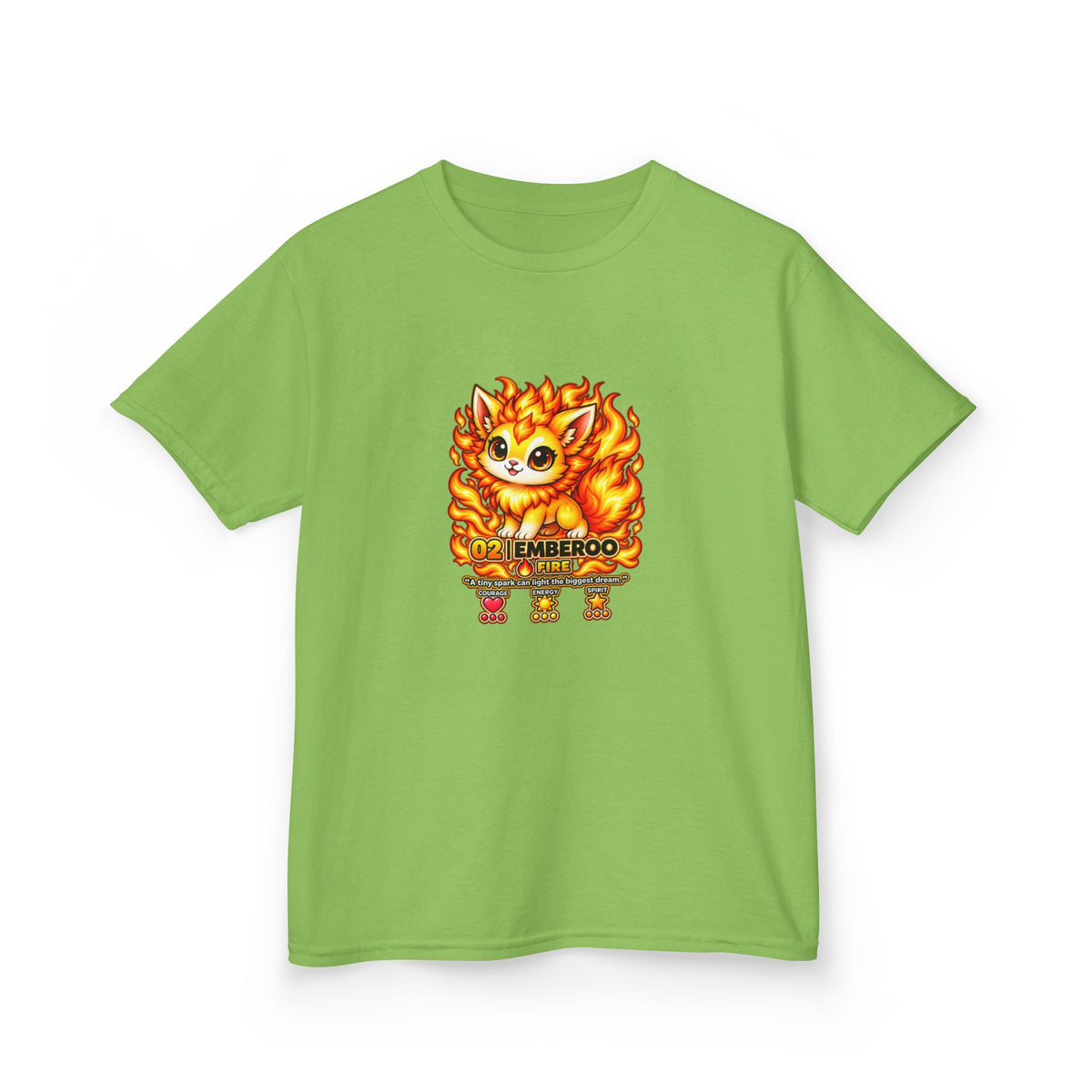 Emberoo #02 — Fire | Kawaii T-Shirt