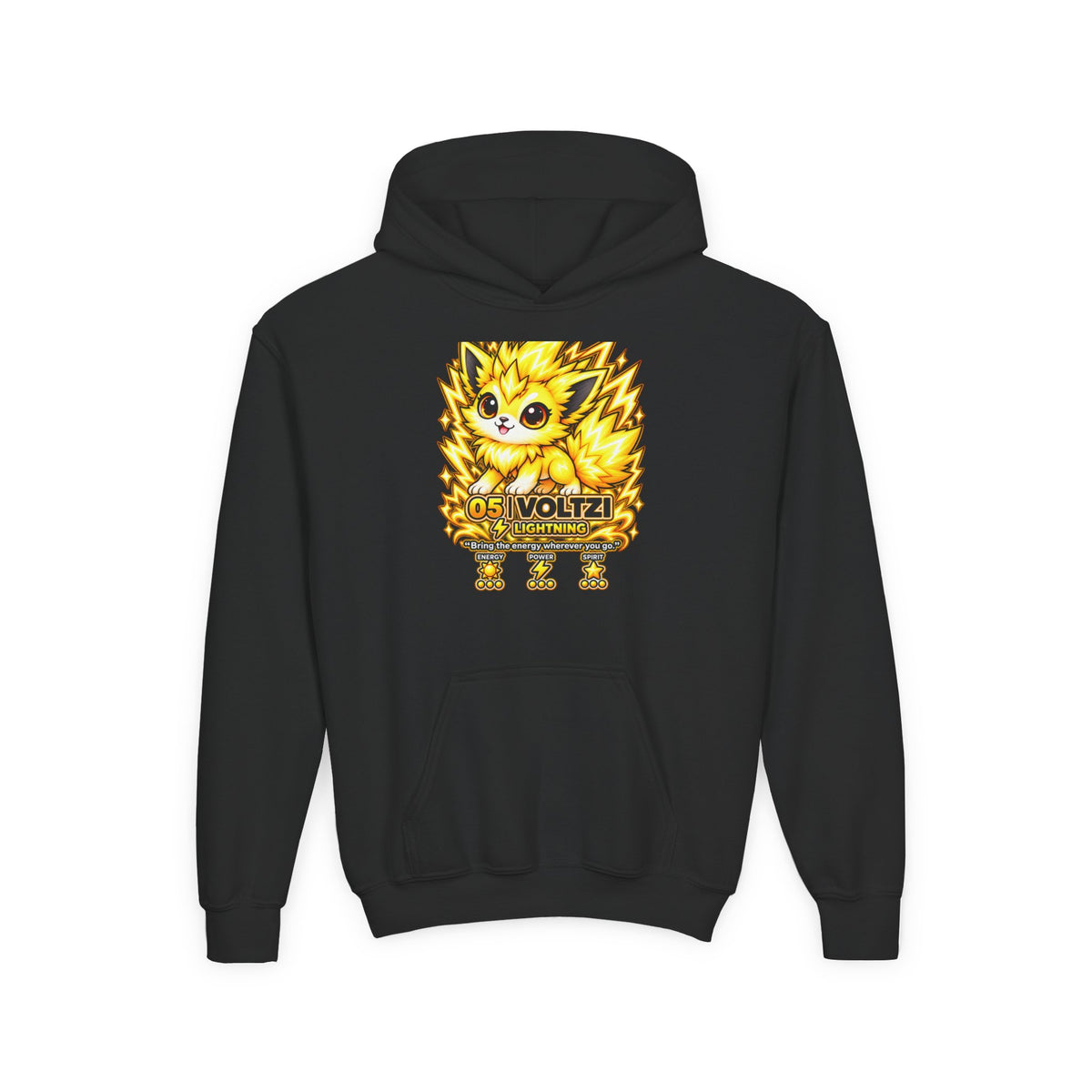 Voltzi #05 — Lightning | Kawaii Hoodie