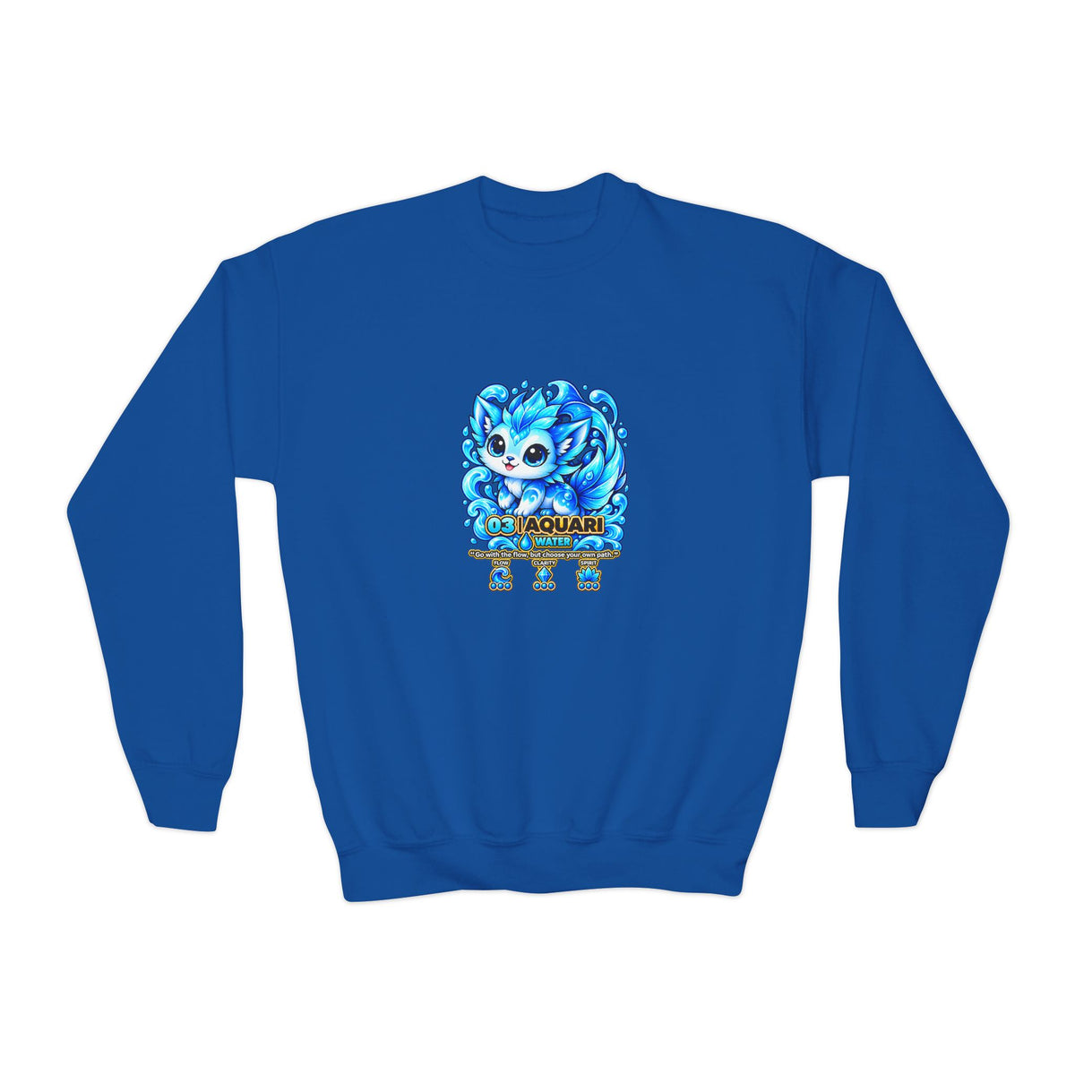 Aquari #03 — Water | Kawaii Sweatshirt